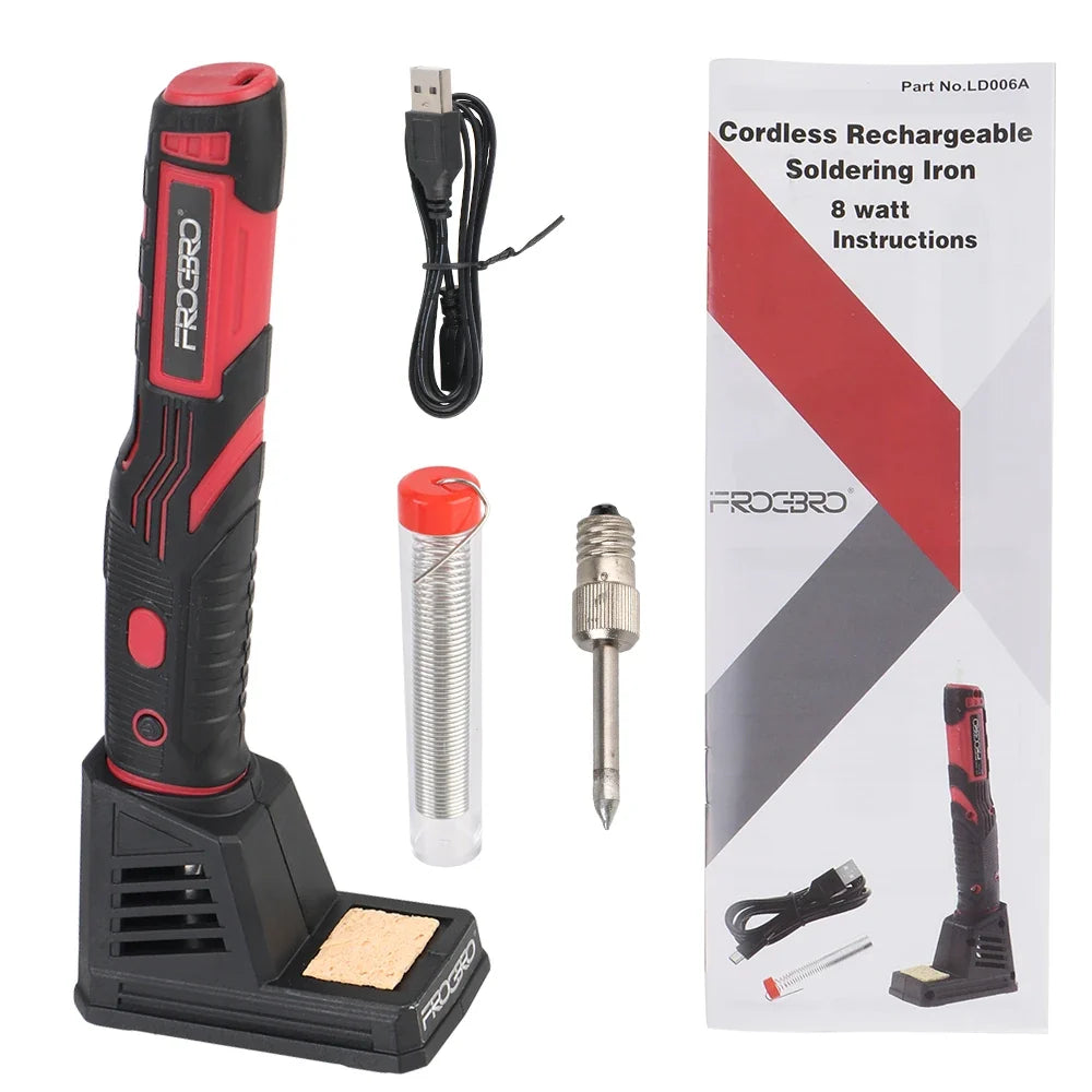 NICEYARD Cordless Soldering Iron Kit 1800mAh – Portable Welder