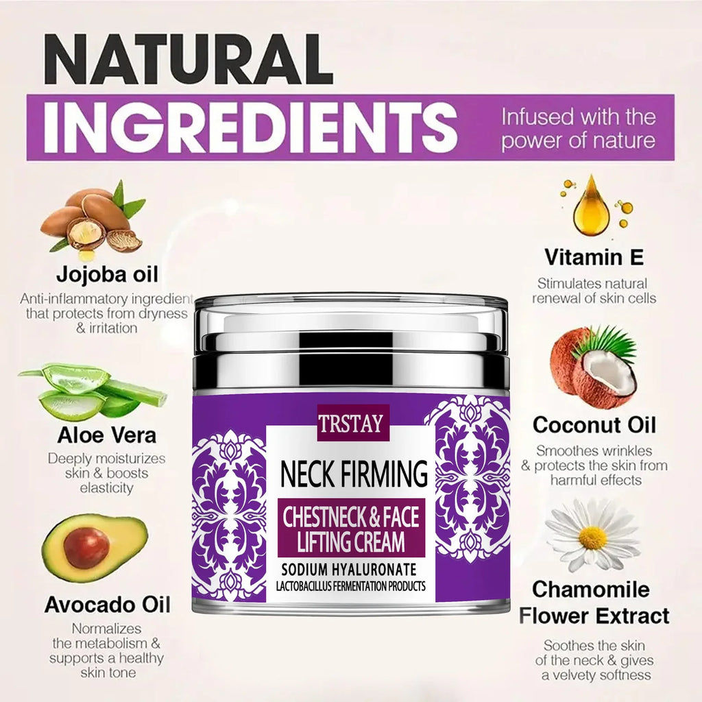 Collagen Face Neck Tightening Cream Firming Reduce Double Chin