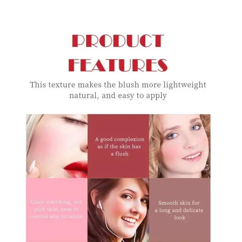 Fit Colors Mini 6-in-1 Blush & Lip Tint Makeup Set – 6 Shades