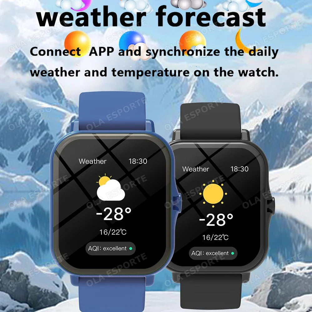 Ola Esporte Smart Watch | Bluetooth Call & Fitness Tracker