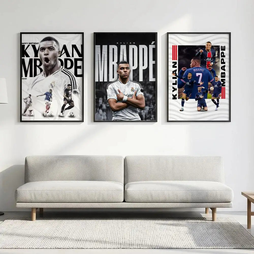 HD Football Sports Wall Poster – Waterproof Sticky Home Decor
