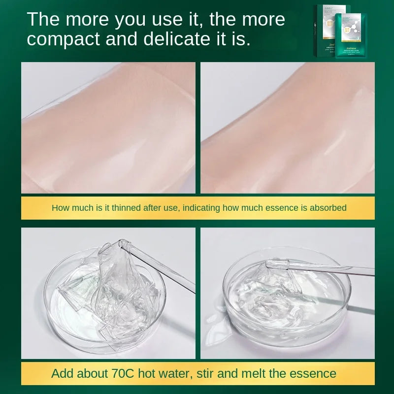 Tiktok Seaweed Collagen Filling Crystal Mask Replenishing Fruit Jelly