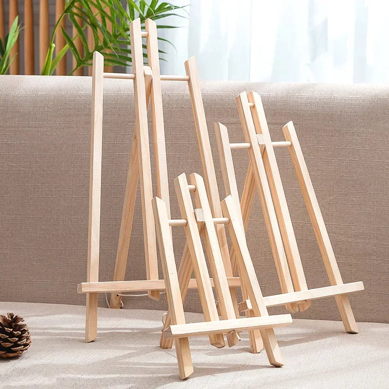 Wooden Foldable Desktop Easel | Adjustable 20–50cm Stand