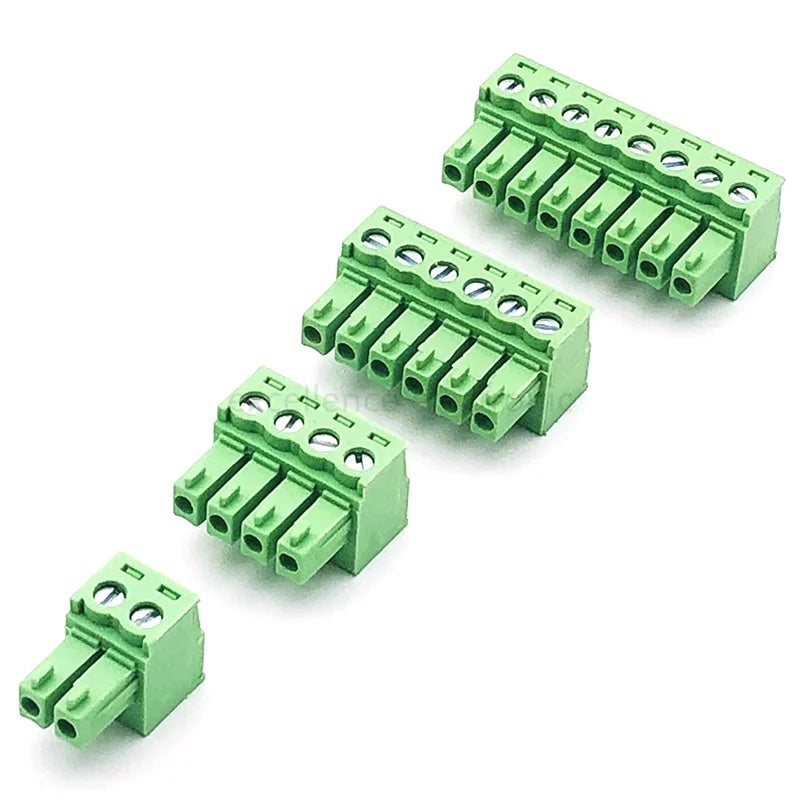 15EDG PCB Screw Terminal Block Connector PLUG PIN HEADER SOCKET 2 3 4