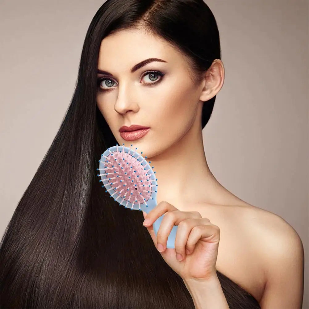 Mini Travel Detangling Hair Brush – Wet & Dry All Hair Types