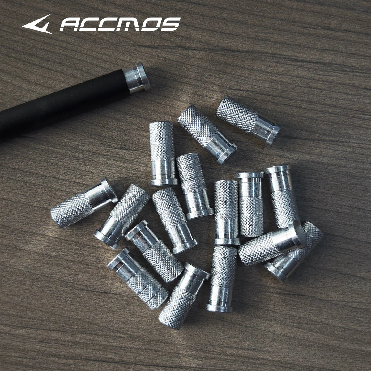 30 ID6 Flat-head Aluminum Alloy Arrow Nock Inner Diameter Outer Shaft