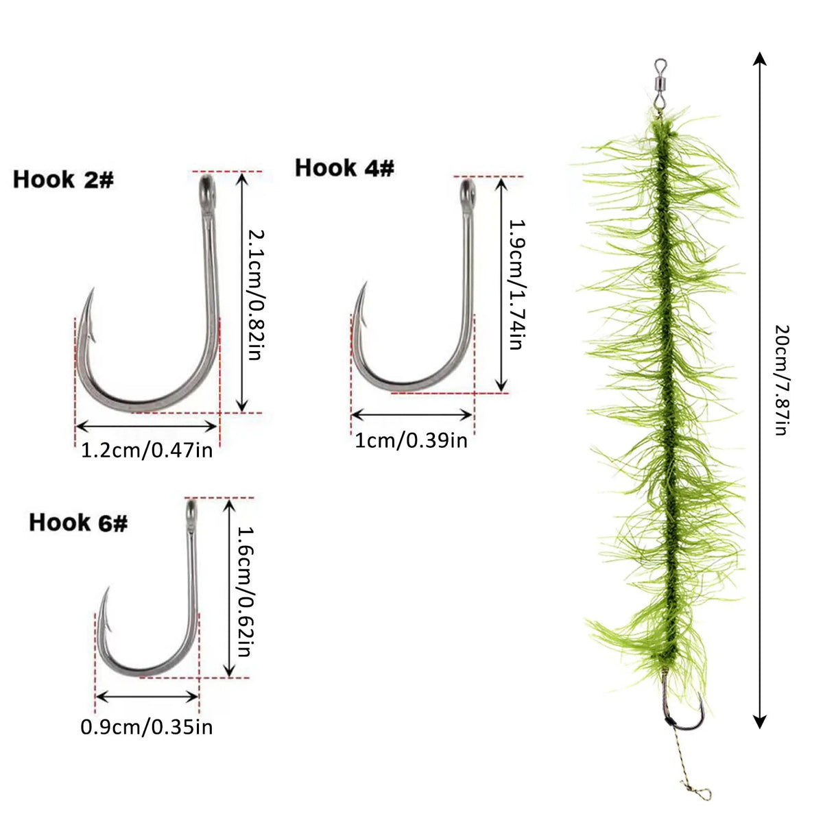 Grass Carp Fishing Bait Hook | Simulation Aquatic Plant Lure