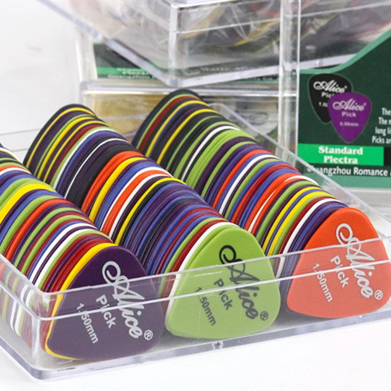 1 Box Guitar Picks Acoustic Electric Bass Mediator Accessories