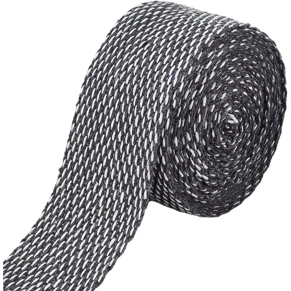 10 Yards Black Cotton Twill Tape 45mm – Carpet Binding Ribbon