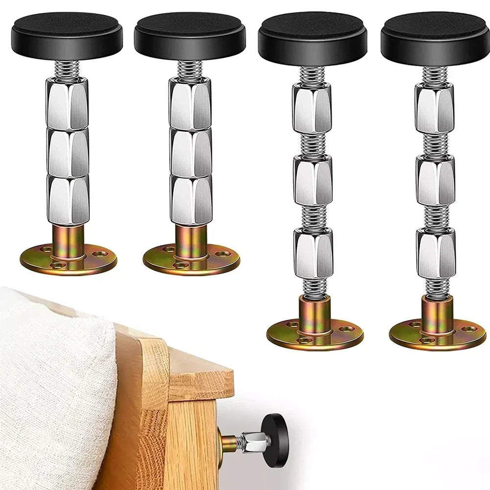 Adjustable Headboard Stabilizer – Anti-Shake Bed Wall Fixer