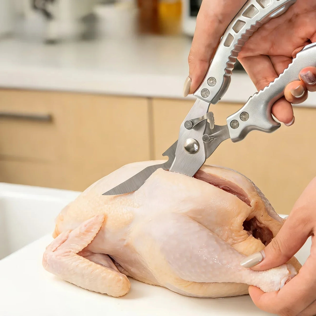 Heavy Duty Kitchen Shears | Stainless Steel Multi-Use Scissors