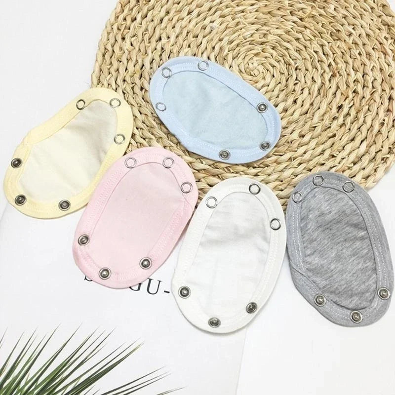 5-Pack Baby Romper Crotch Extender – Snap Button Bodysuit