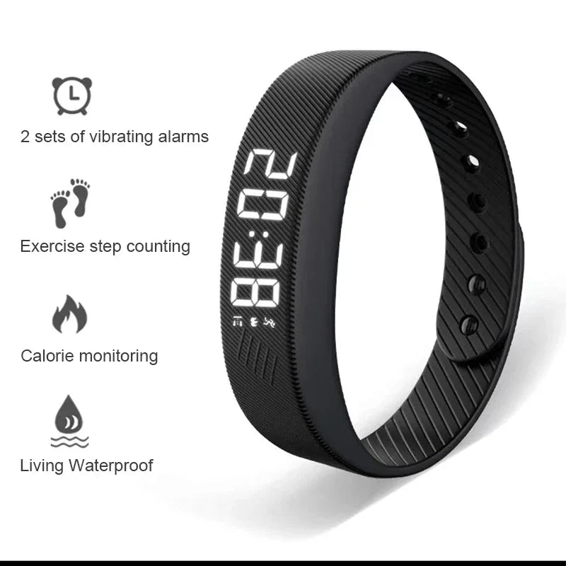 UYJY Smart Fitness Bracelet – Step Counter, Sleep & Alarm