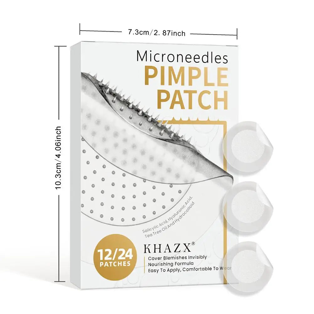 Hydrocolloid Acne Patches – Invisible Waterproof Spot Covers