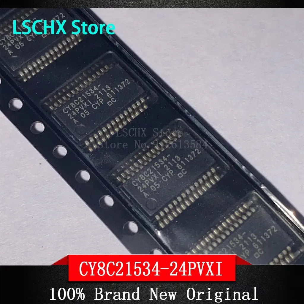 5pcs Cypress Microcontroller & USB IC Chips – Mixed IC Lot