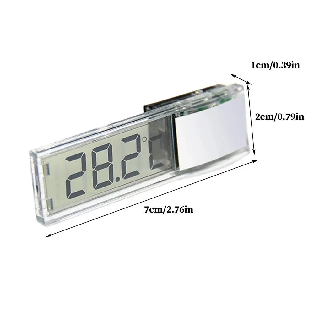 Digital Aquarium Thermometer – Large LCD, Suction Cup Mount