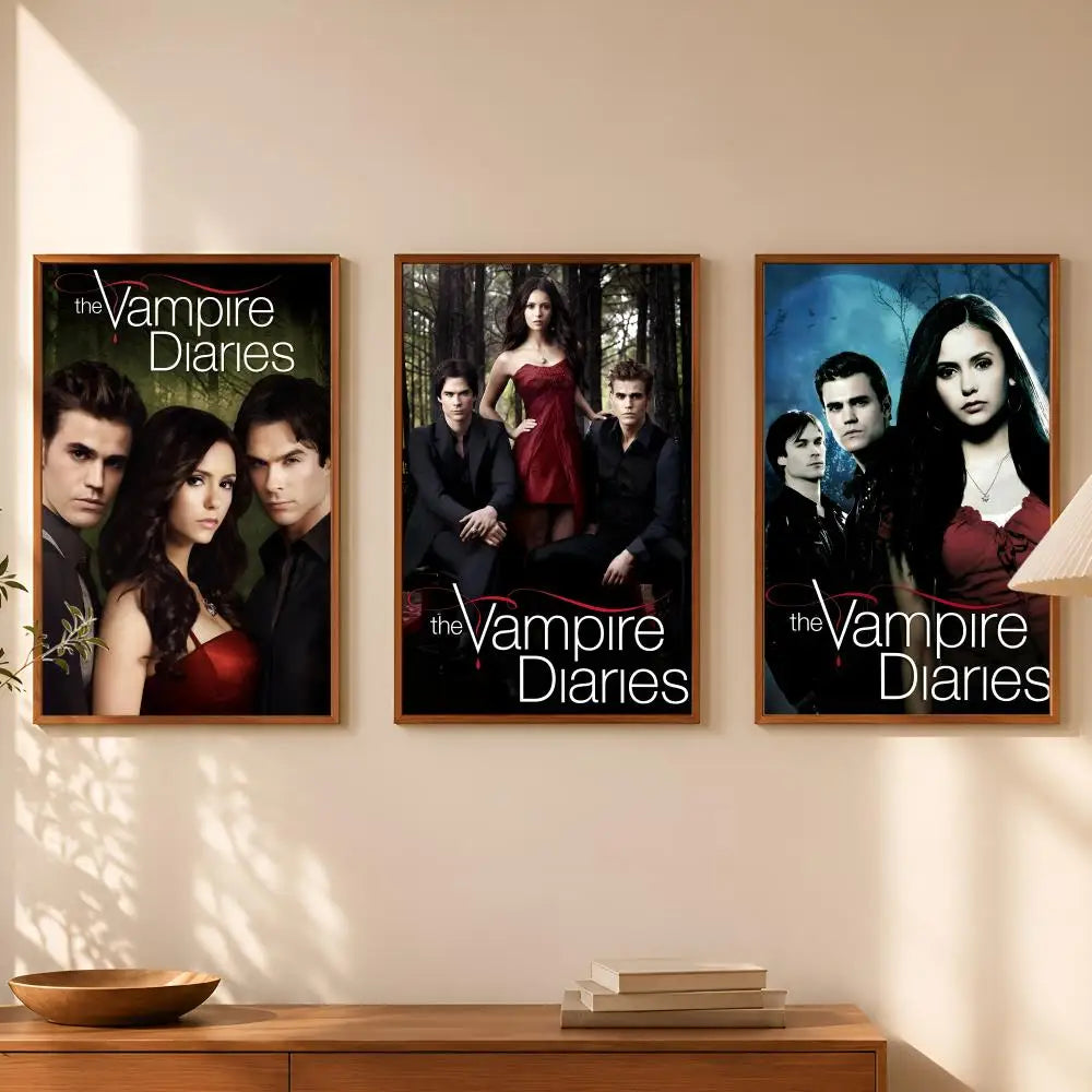 Vampire Diaries HD PVC Self-Stick Wall Art Poster