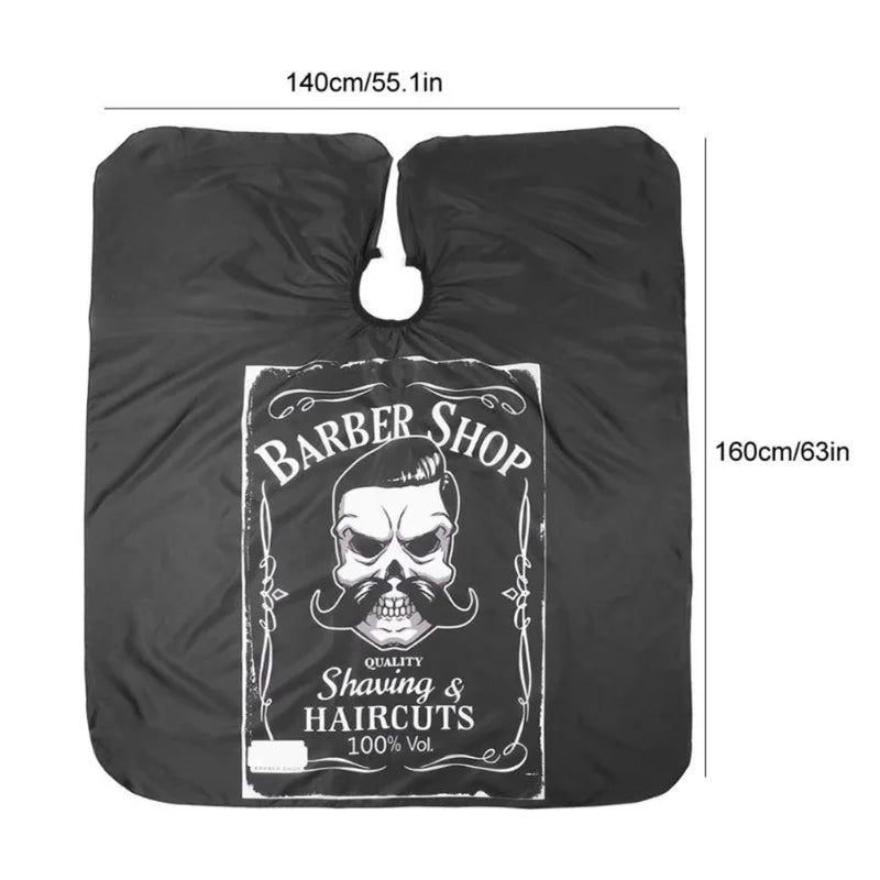 2-Pack Antistatic Hair Cutting Cape & Barber Apron Set