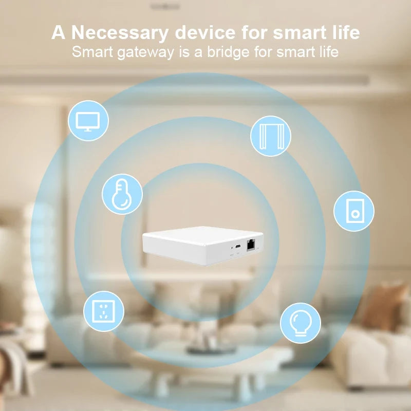 Tuya Matter Thread Hub Zigbee Smart Home Bridge Gateway Siri Voice