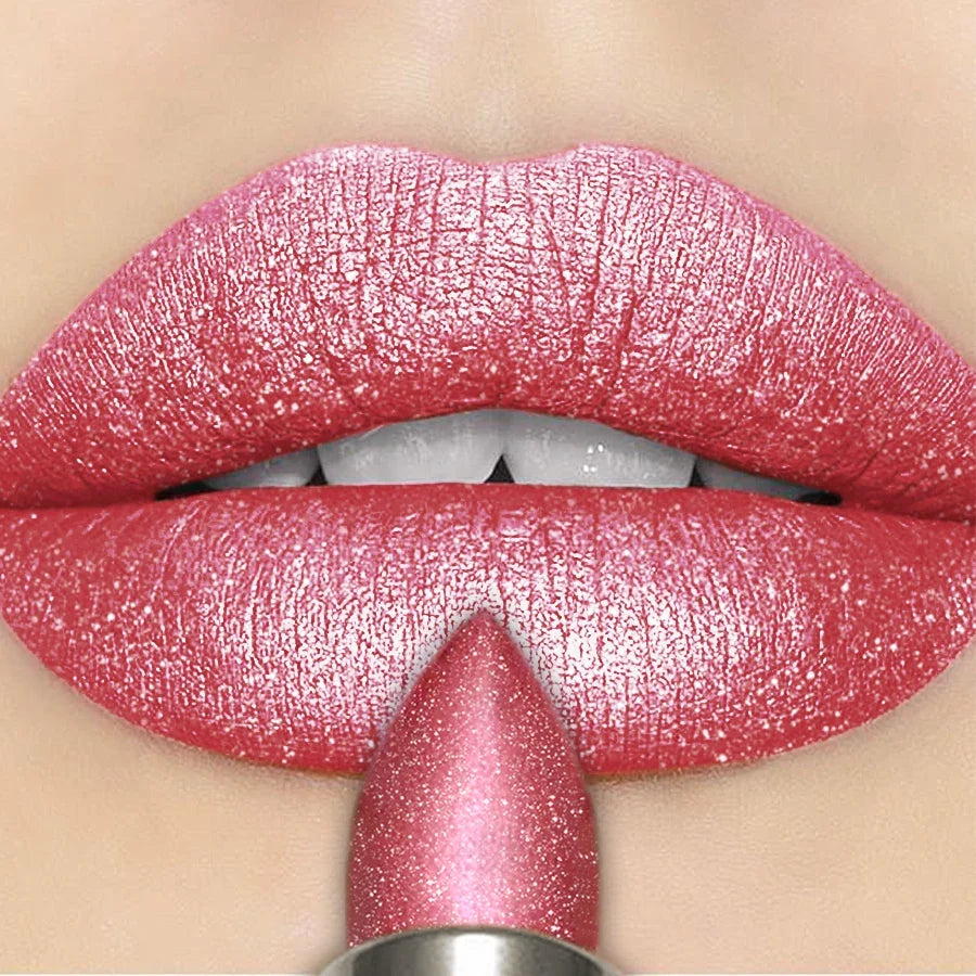 FUNPARK Metallic Glitter Lipstick – 7 Shades | Hydrating Finish