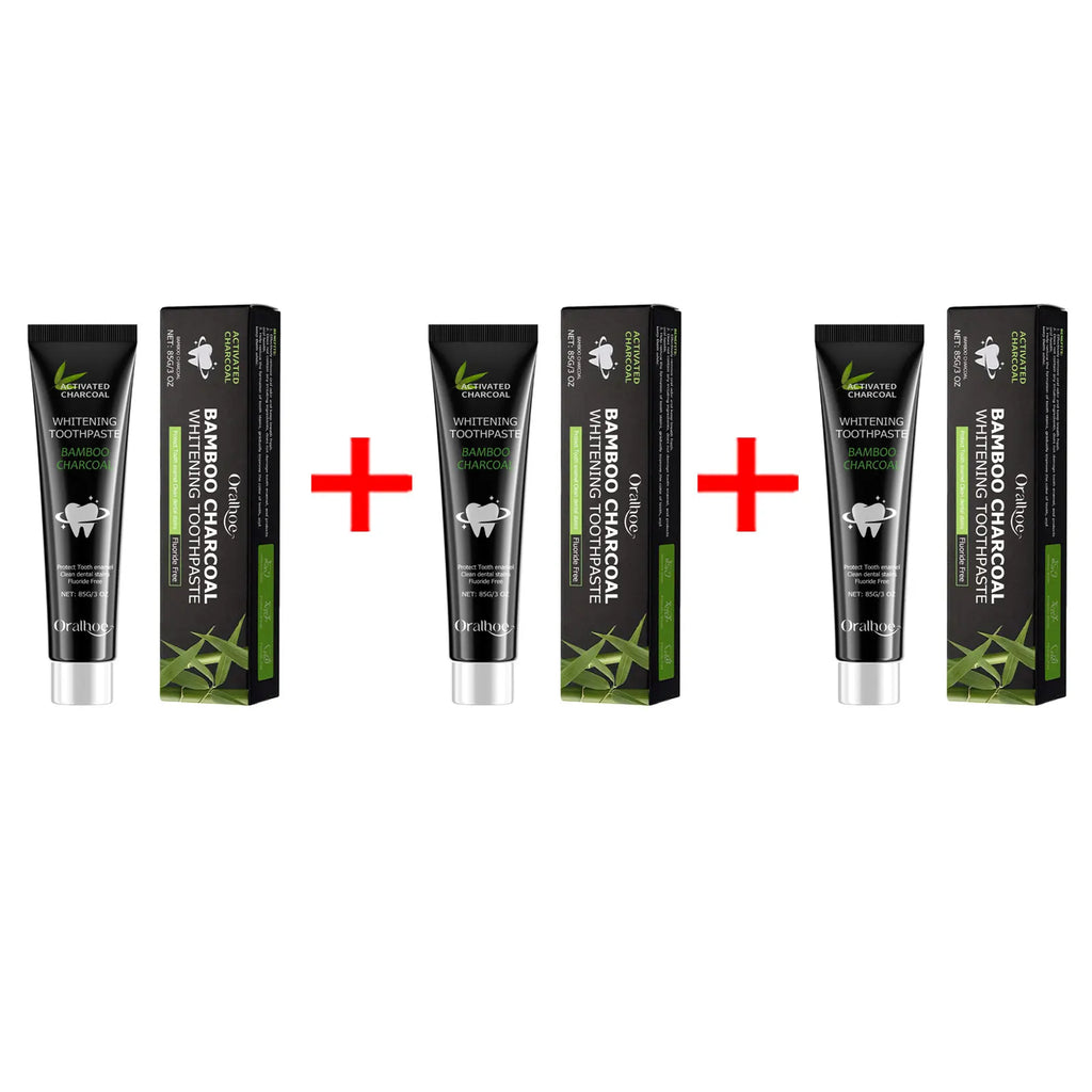 Oralhoe Bamboo Charcoal Whitening Toothpaste – Remove Stains