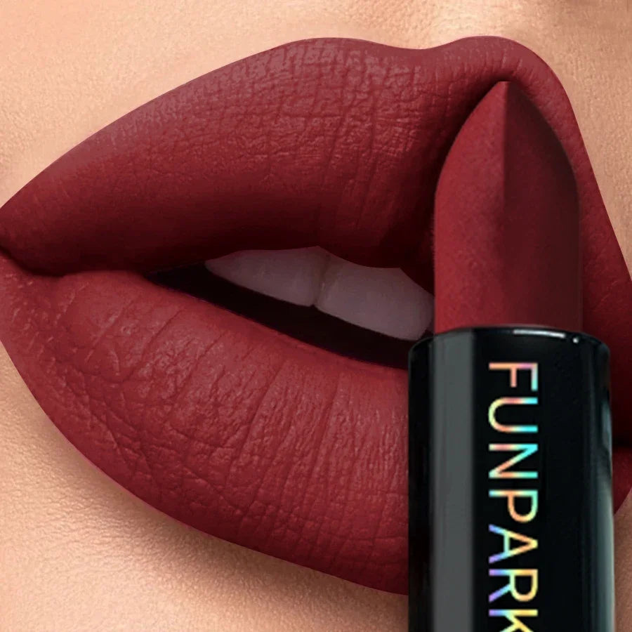 KAFURUX 25-Color Matte Lipstick – Waterproof Long-Lasting