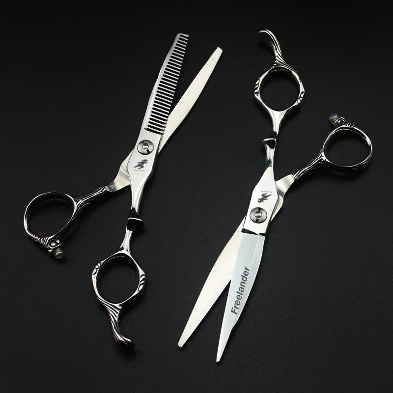 6-Inch Professional Hair Thinning Scissors | Japan 440C Steel