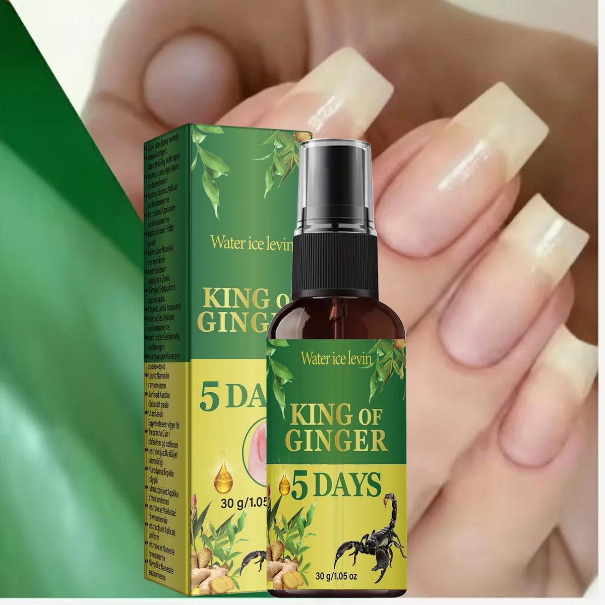 Nail Care Spray – Collagen & Hyaluronic Acid for Strong Nails
