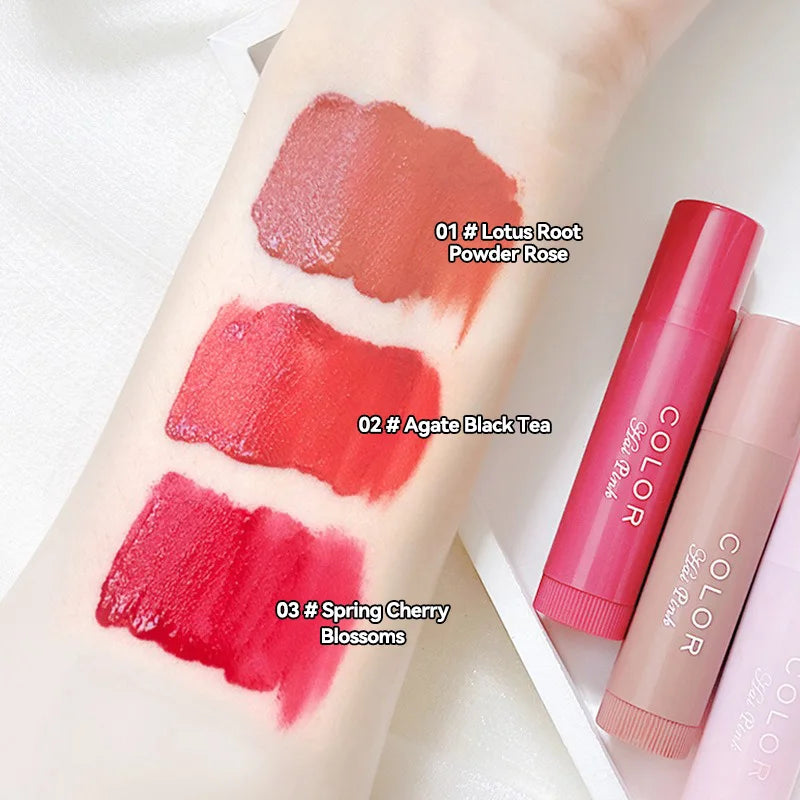 HAIPINK 3-Piece Tinted Lip Balm Set – Moisturizing & Hydrating