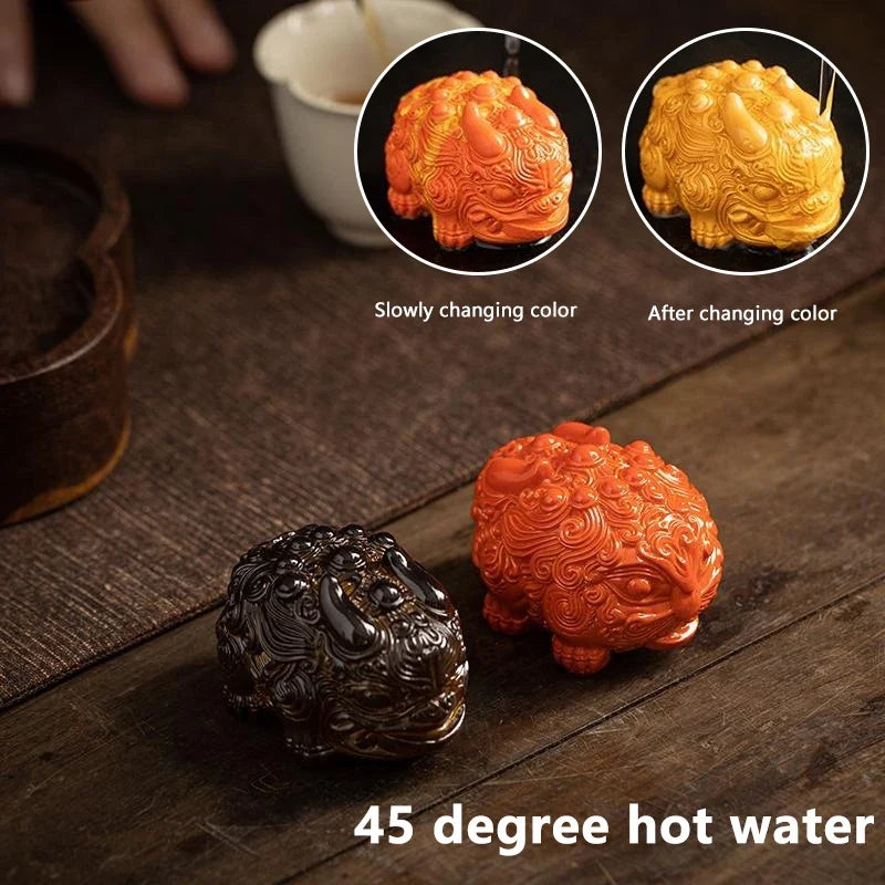 Color-Changing Pi Xiu Tea Pet | Kung Fu Tea Table Ornament