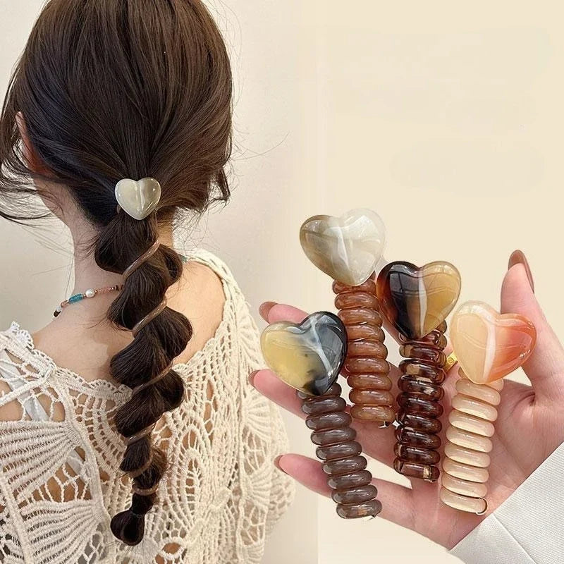 Minimalist Bubble Braid Headband | Hair Loop & Ponytail Rope