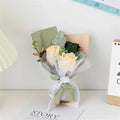 3 Heads Soap Rose Bouquet Valentines Day Friends Wedding Home Decor