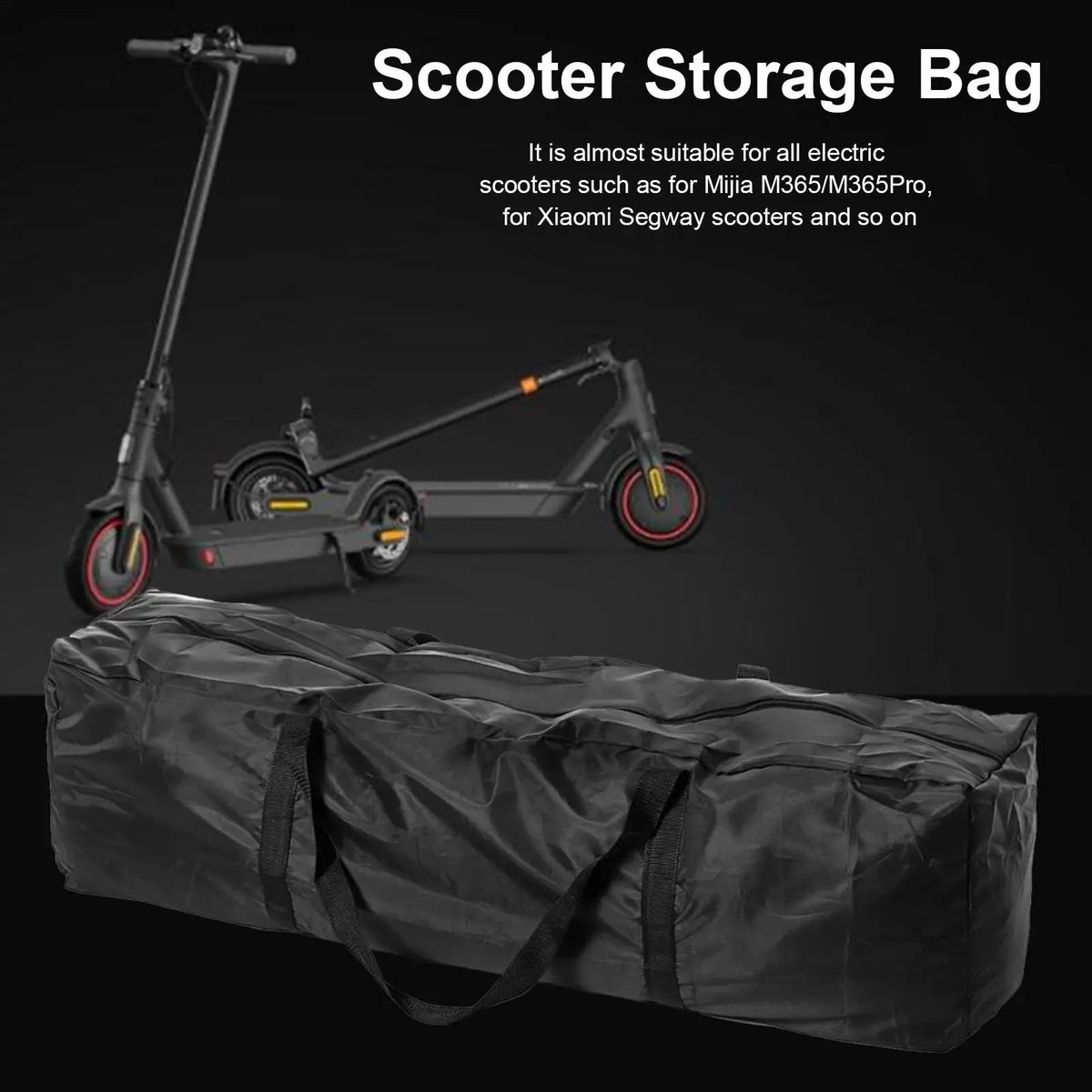 Folding Electric Scooter Carry Bag Waterproof E-scooter Storage Cover