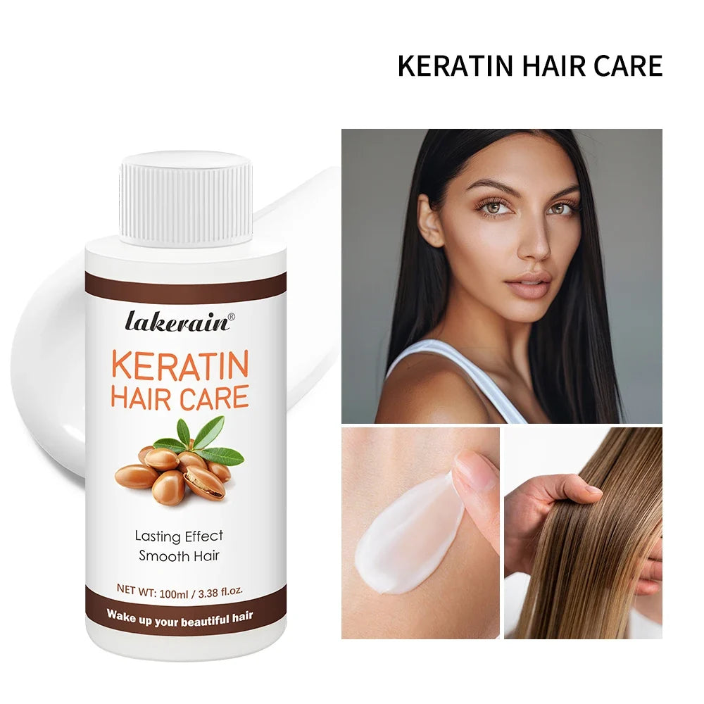 Brazilian Keratin Hair Treatment – Anti-Frizz & Smoothing 100ml