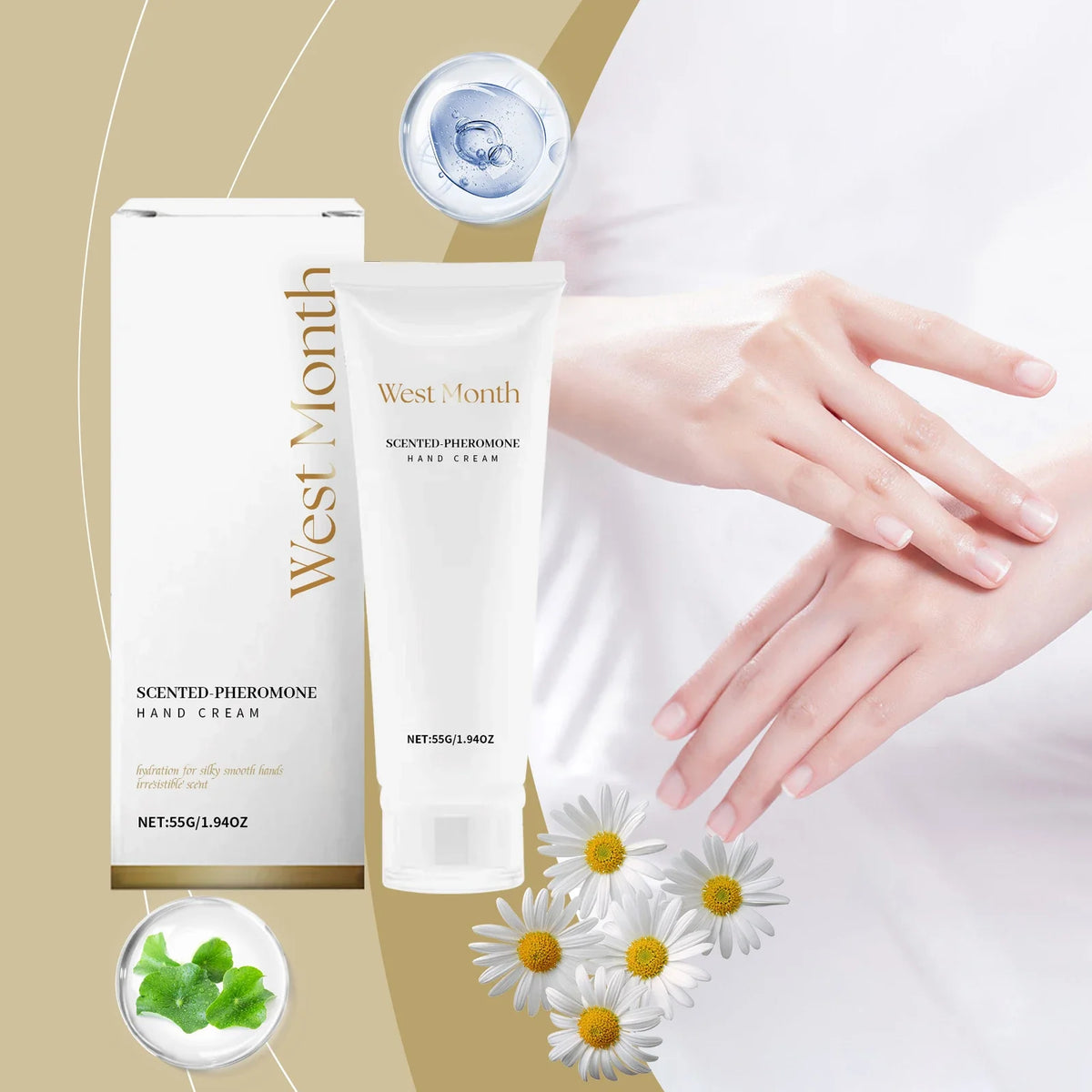 West Month Moisturizing Hand Cream – Nourishing & Hydrating 55g