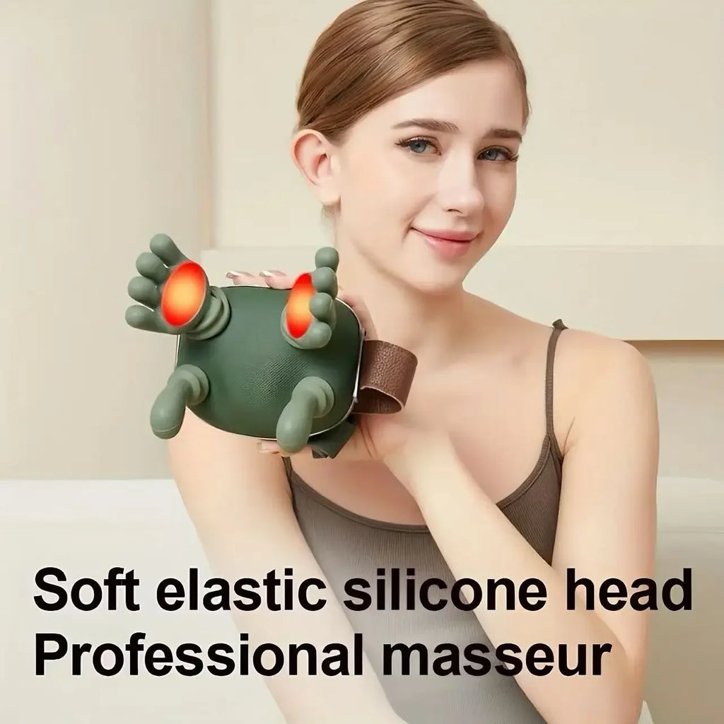 4D Heated Five-Finger Neck & Shoulder Massager | Wireless