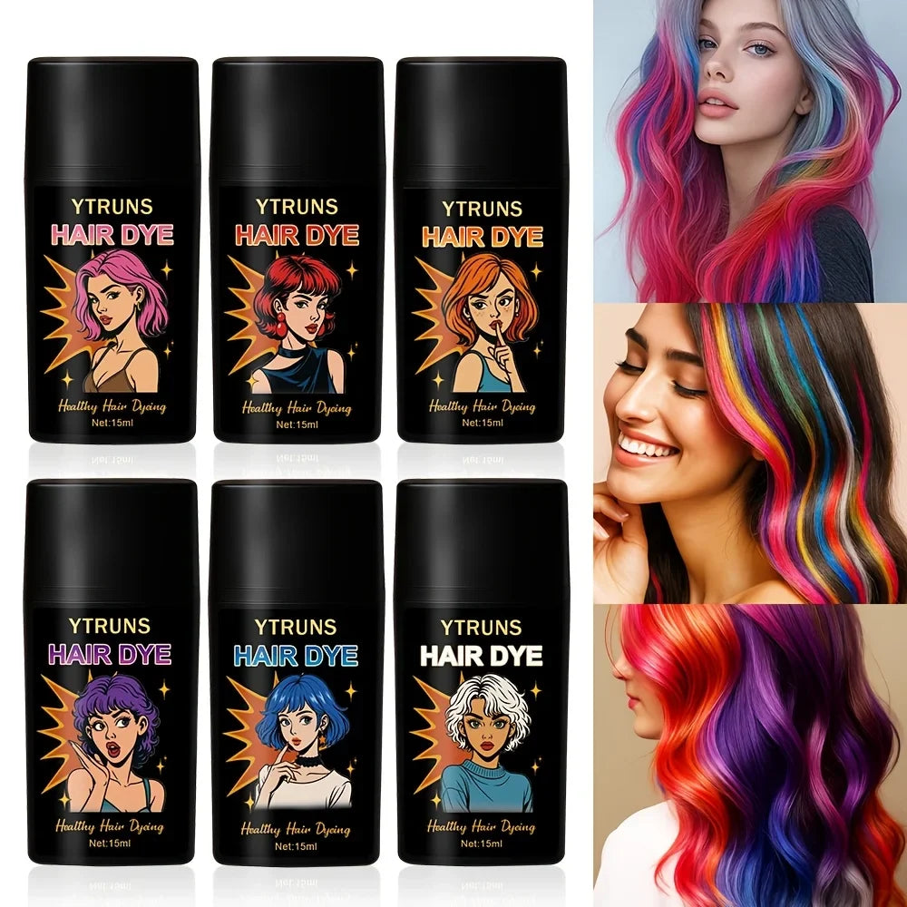 Temporary Hair Color Brush – Instant Streaks & Highlights