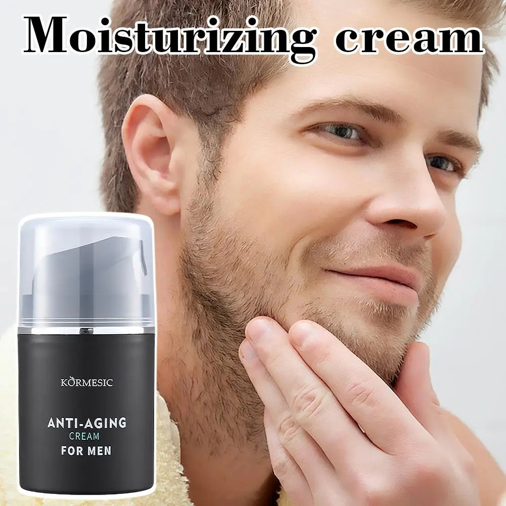 Men Face Cream Improve Male Rough Facial Skin Balance Oil Shine
