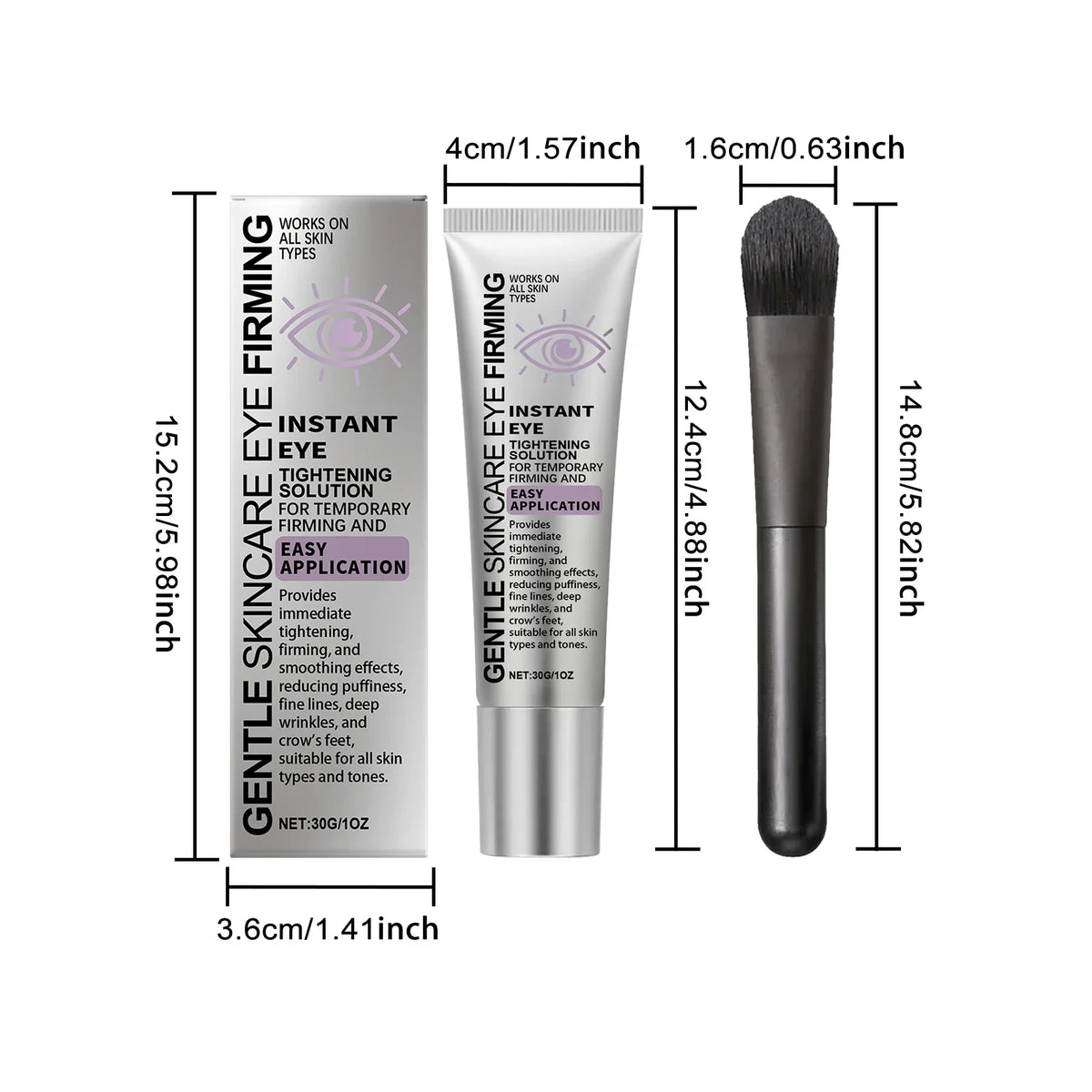 Firming Eye Cream – Anti-Wrinkle, Dark Circles & Puffiness