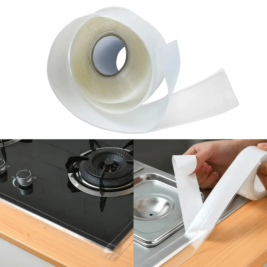 Waterproof Self-Adhesive Caulk Strip – Kitchen & Bathroom Seal