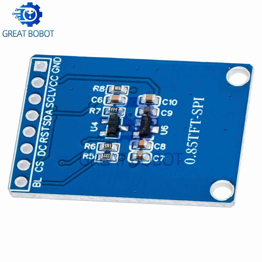 0.85" TFT LCD Module 128x128 SPI ST7735 for Arduino