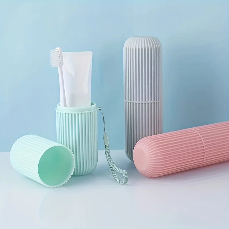 Table Toothbrush Protect Holder Cup Case Travel Camping Storage Box