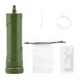 Portable Camping Water Filter Straw | Survival Water Purifier