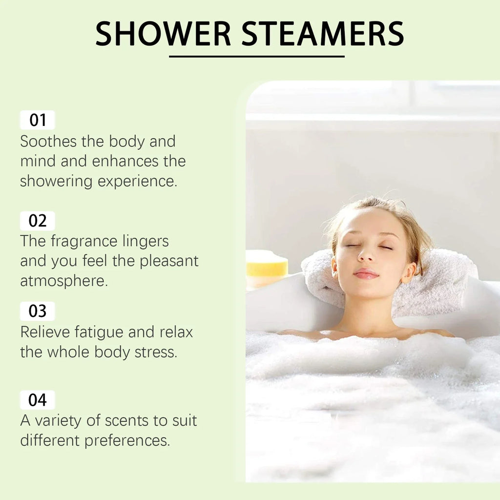OceAura Aromatherapy Shower Steamers 6-Pack | Gift Set