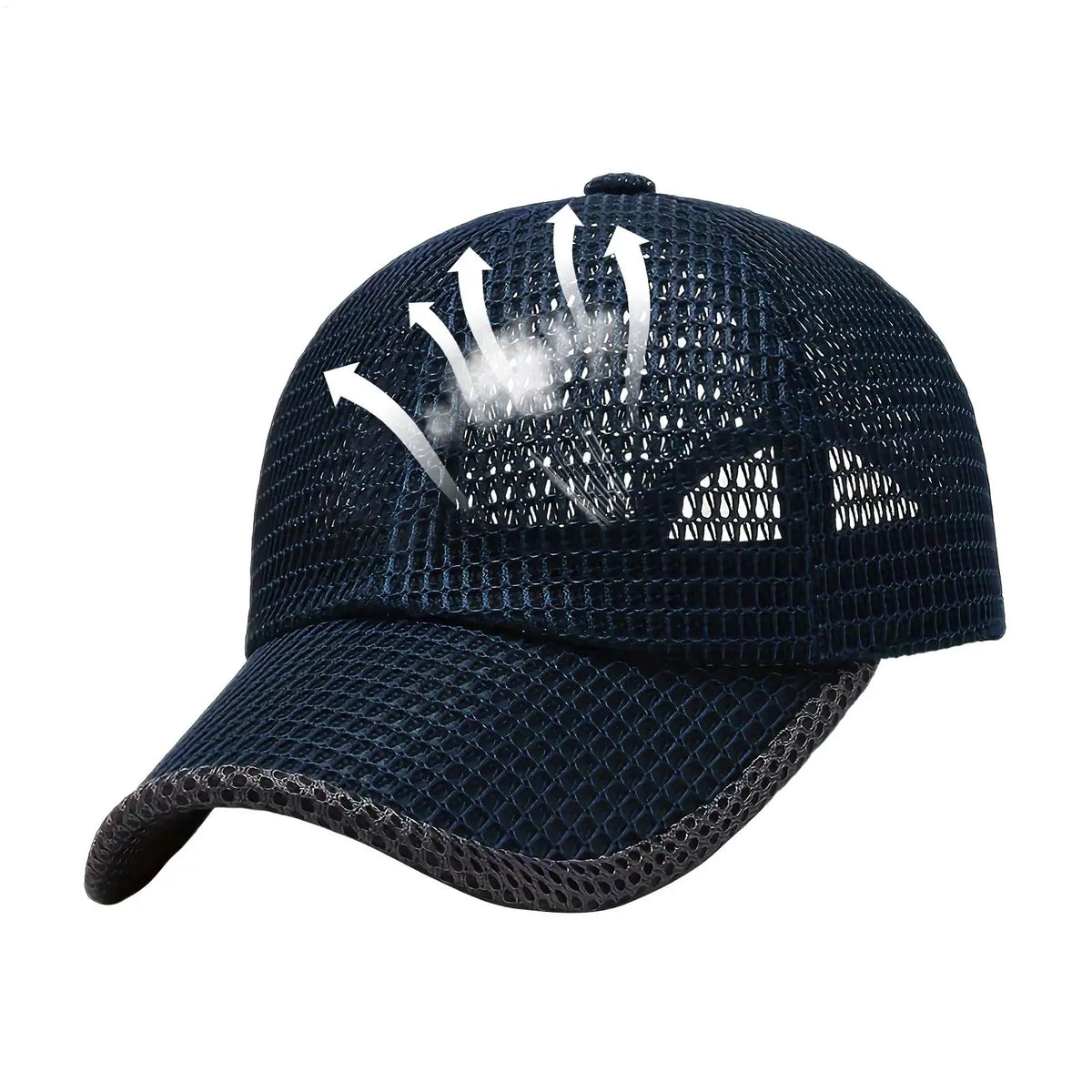 Mesh Baseball Cap – Breathable Unisex Dad Hat for Outdoors