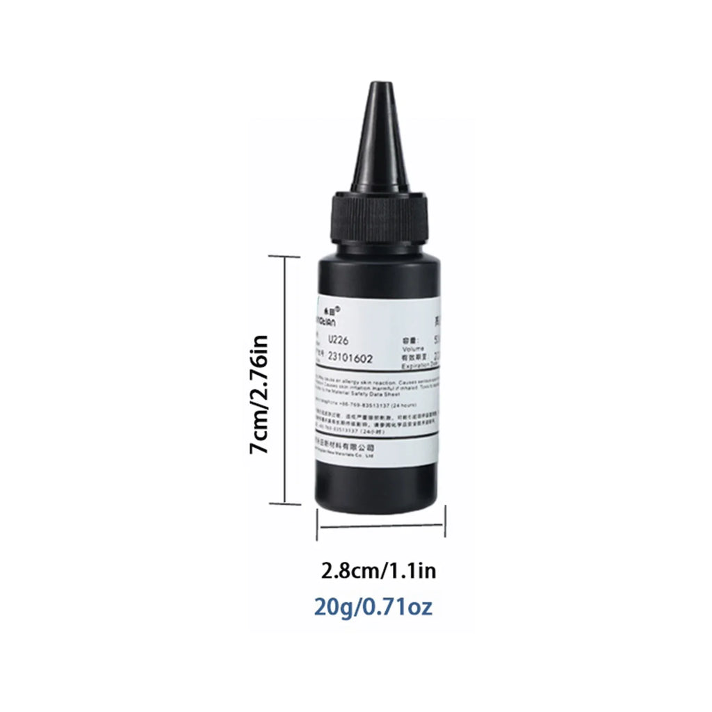 UV Resin Glue – Clear Non-Yellowing Fast Curing DIY Jewelry