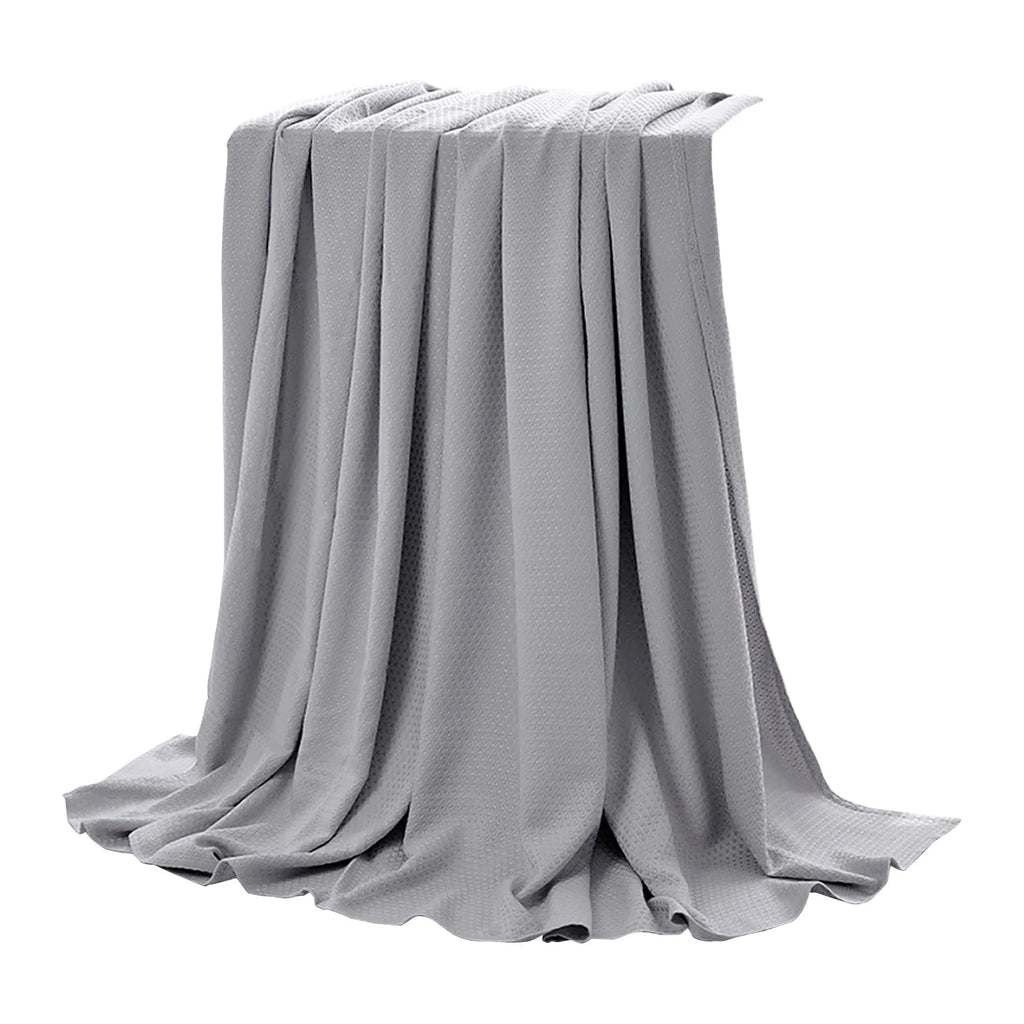 Bamboo Fiber Summer Cooling Blanket – Lightweight & Breathable