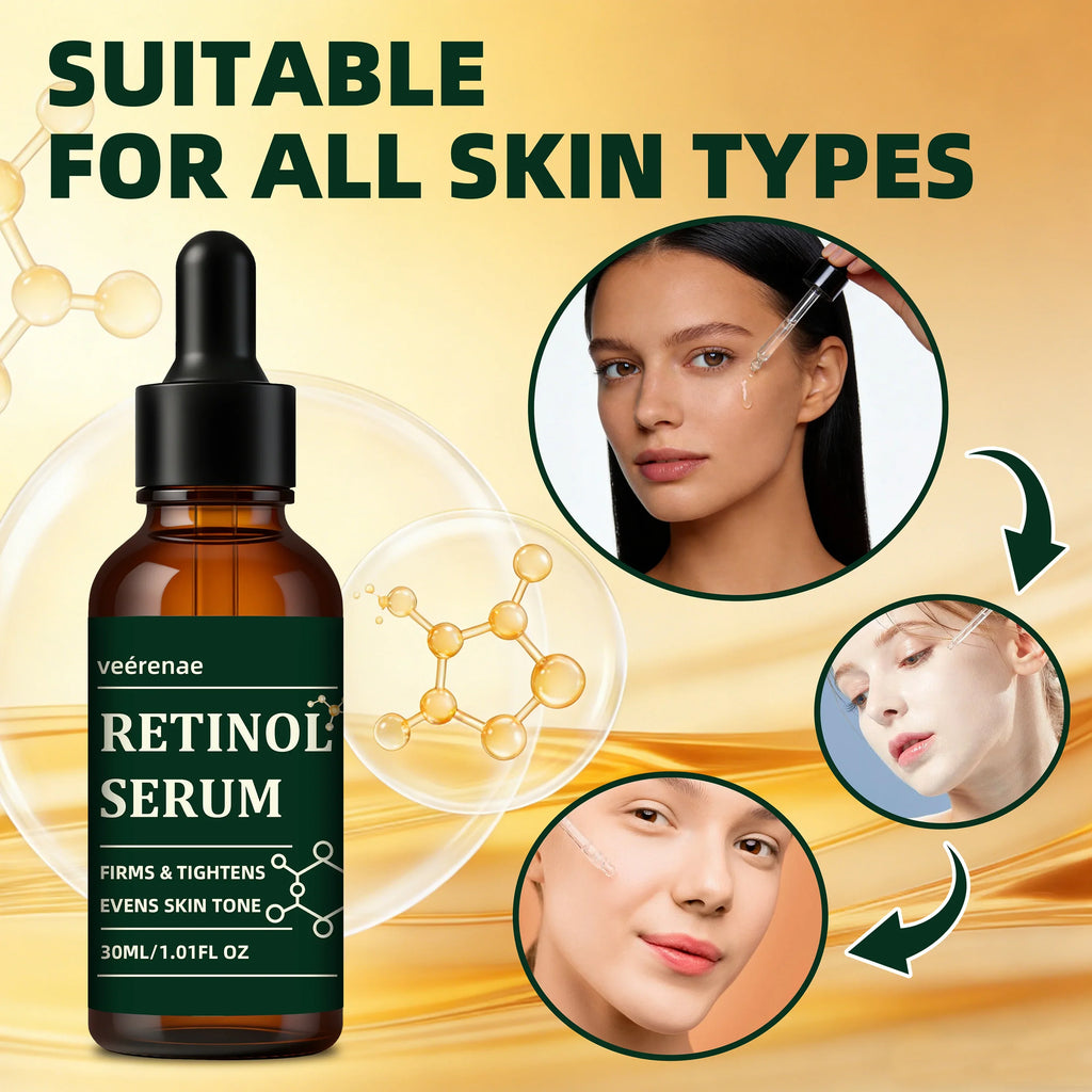veérenae Retinol Face Serum – Gentle Daily Skincare, All Types
