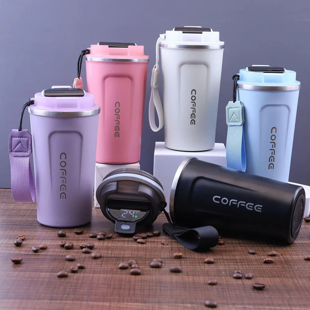 Smart Temp Display Stainless Steel Thermos Bottle 380/510ml