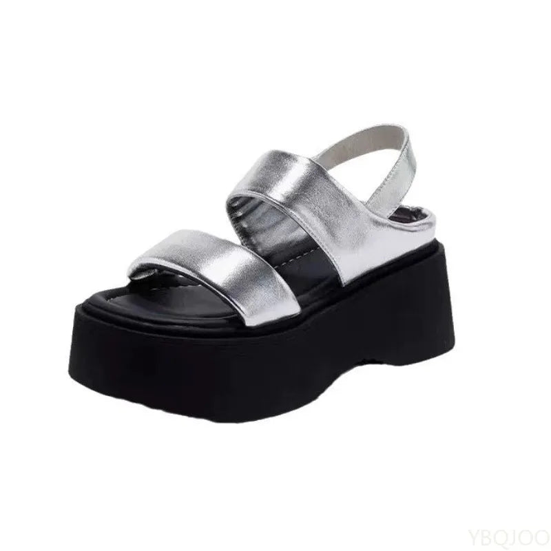 Women's Wedge Platform Sandals – Roman Beach Shoes